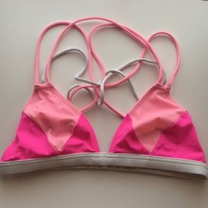 PINK bikini top
